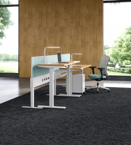 Encounter 25 straight powerbeam with height adjustable tables md 1