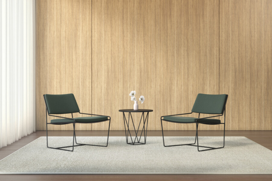 Bryce upholstered indoor lounge with prisma side md